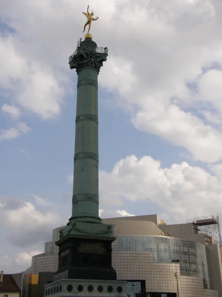 Place de la Bastille a Parigi, Francia — Foto Stock
