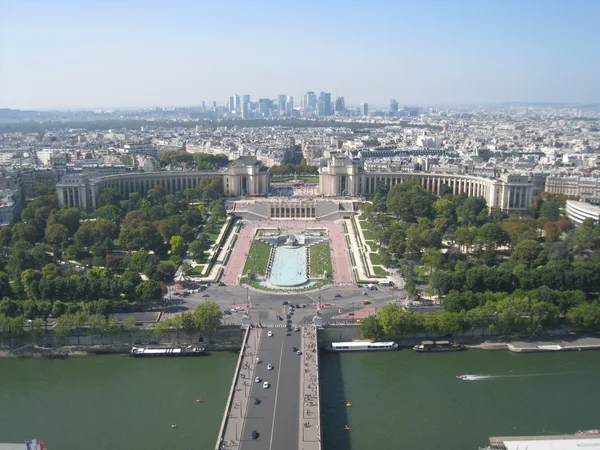 Ilmakuva Pariisista — kuvapankkivalokuva
