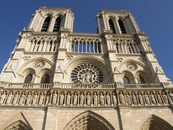 Notre Dame Cathedral in Paris Stock Photo