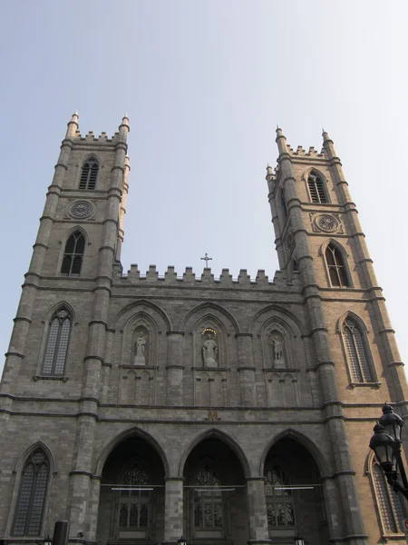 Notre-Dame Basilica in Montreal — Stock Photo, Image