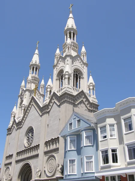 Iglesia de San Pedro y Pablo en San Francisco — Foto de Stock