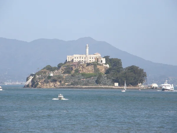 Alcatraz Island in San Francisco — Stock Photo, Image