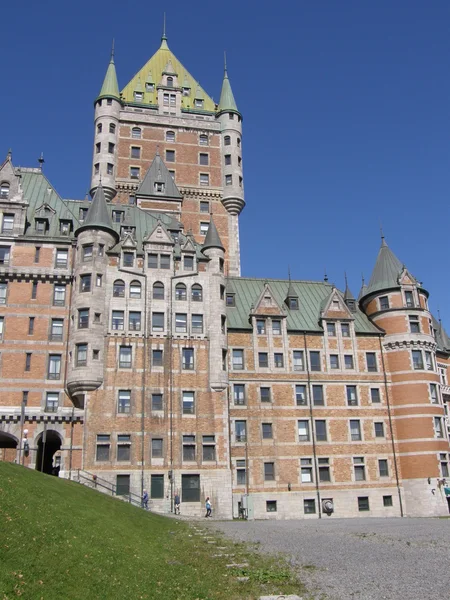 Le chateau frontenac v quebec city — Stock fotografie