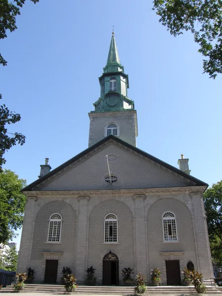 Kirche in der Stadt Quebec — Stockfoto