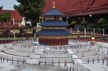 mini yinelemede cennet Tapınağı siam Pattaya
