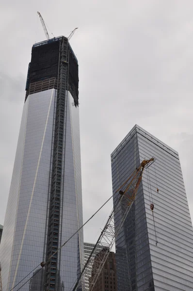 Manhattan 'da Bir Dünya Ticaret Merkezi — Stok fotoğraf