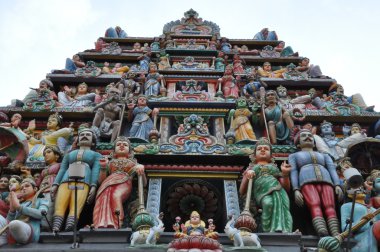 Sri mariamman hindu Tapınağı Singapur