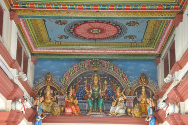 Sri mariamman hindu Tapınağı Singapur