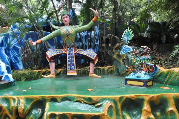 Сады Haw Par Villa в Сингапуре — стоковое фото