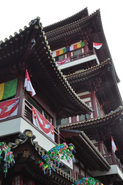 Temple de la relique dentaire Bouddha à Singapour — Photo