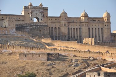 jaipur şehrinde Amber fort