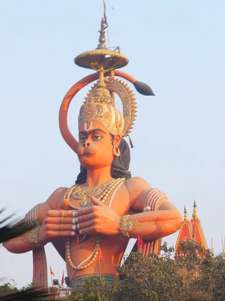 Hanuman standbeeld in delhi — Stockfoto