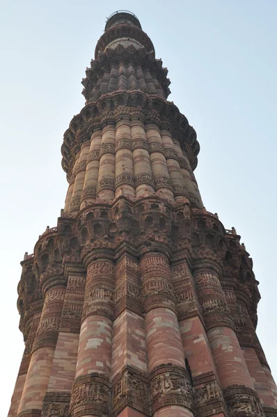 Qutb Minar a Delhi — Foto Stock