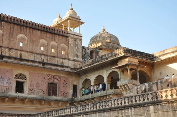 Bärnsten fort i jaipur — Stockfoto