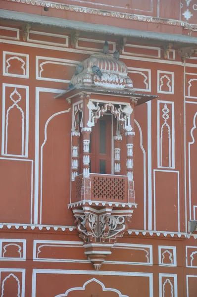 Palacio de la ciudad en jaipur — Foto de Stock