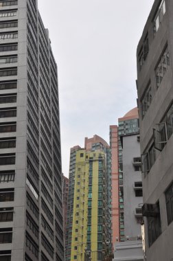 Hong Kong 'da gökdelenler