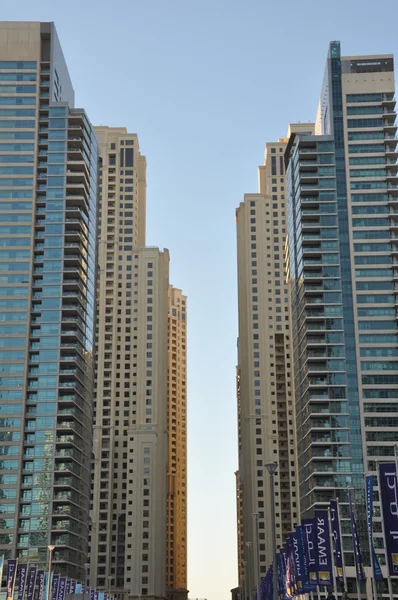 Небоскрёбы Дубая — стоковое фото