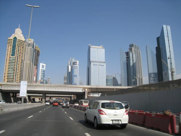 Arranha-céus em Dubai — Fotografia de Stock