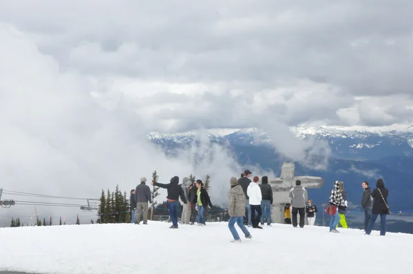 Whistler-Skigebiet in Kanada — Stockfoto