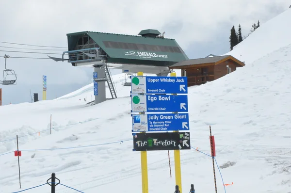 Whistler lyžařské středisko v Kanadě — Stock fotografie