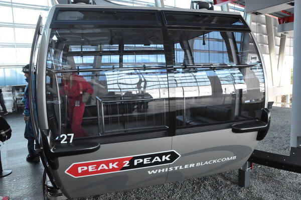 Chairlifts and Cable Cars at Whistler