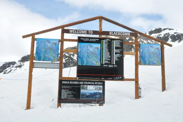 Whistler-Skigebiet in Kanada — Stockfoto