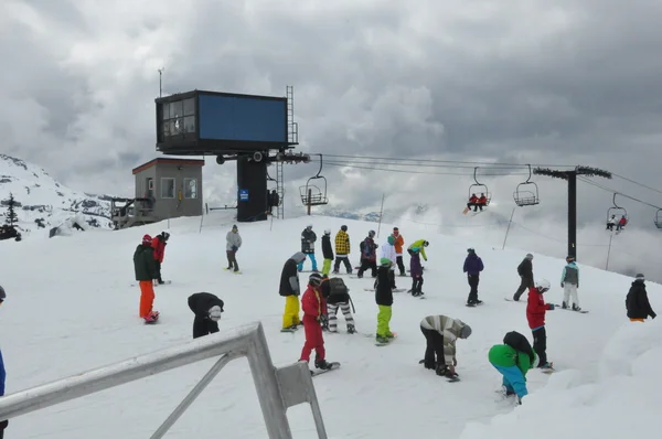 Whistler Ski Resort i Canada - Stock-foto