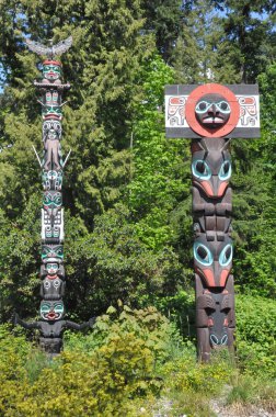 Vancouver, Kanada totem direkleri