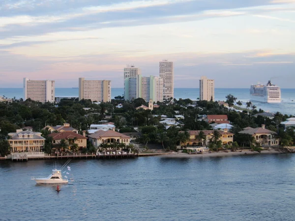 Fort Lauderdale görünümü — Stok fotoğraf