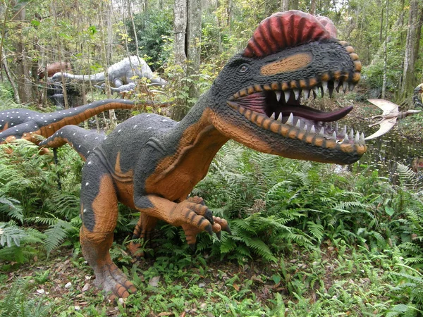 Dinosaurie replika — Stockfoto