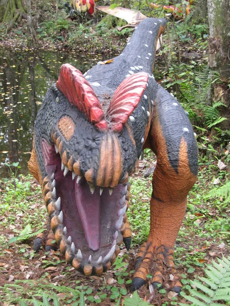 Replica del dinosauro — Foto Stock