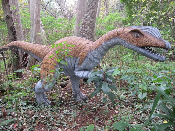 Replica del dinosauro — Foto Stock