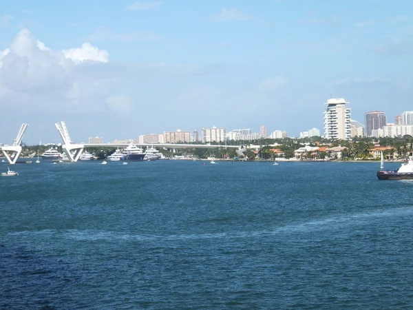Vista de Fort Lauderdale — Fotografia de Stock