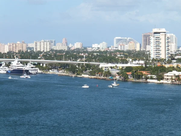 Vista de Fort Lauderdale — Foto de Stock