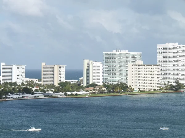 Blick auf das Fort Lauderdale — Stockfoto