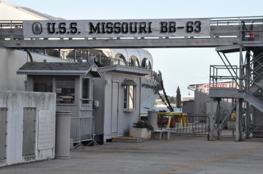 USS missouri zırhlısı pearl Harbor