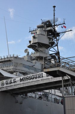 USS missouri zırhlısı pearl Harbor
