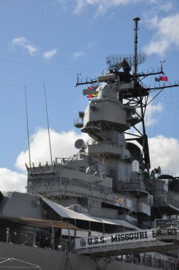 USS missouri zırhlısı pearl Harbor