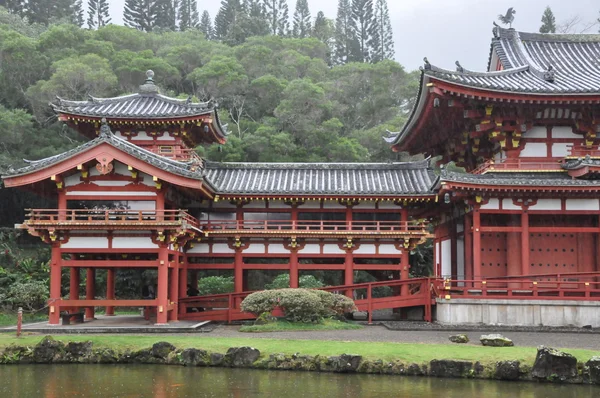 Храм Пёдо Ин в Оаху — стоковое фото