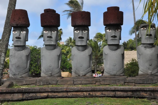 Polynesiska kulturcentrum i Oahu, Hawaii — Stockfoto