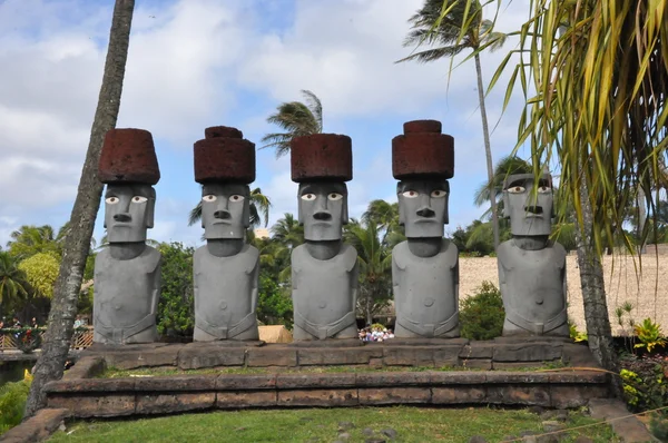 オアフ島、ハワイのポリネシア文化センター — ストック写真