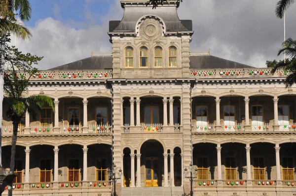 Oahu sarayda iolani — Stok fotoğraf