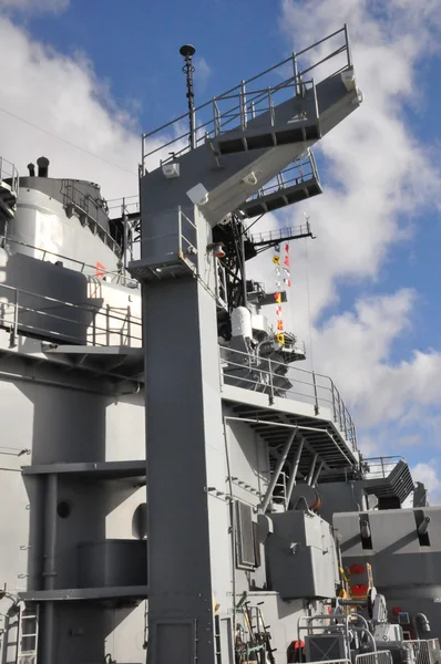 USS Μισσούρι θωρηκτών στο Περλ Χάρμπορ — Φωτογραφία Αρχείου