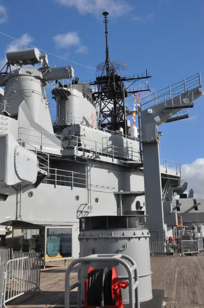 Bitevní loď USS missouri v pearl Harboru — Stock fotografie