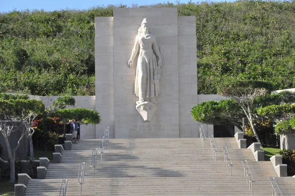 Cimetière national Punchbowl à Honolulu — Photo