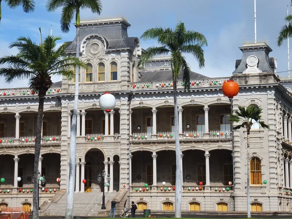 Palácio Iolani no Havaí — Fotografia de Stock