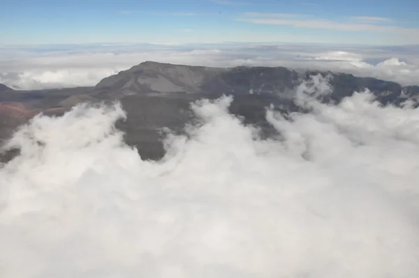 マウイ島ハレアカラ火山のクレーターのビュー — ストック写真