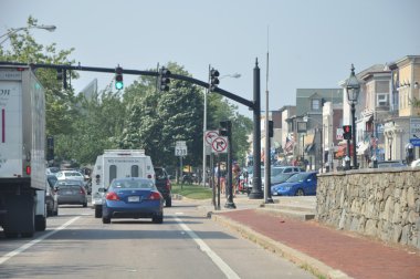 şehir merkezinde newport, rhode Island