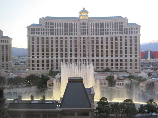 Fuentes en Bellagio en Las Vegas —  Fotos de Stock