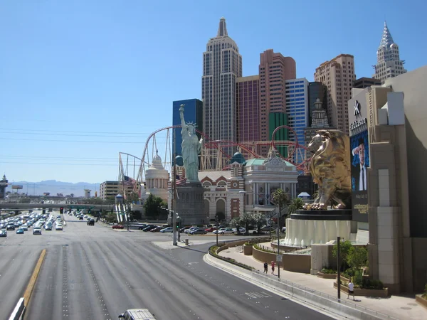Uitzicht over de strip in Las Vegas — Stockfoto